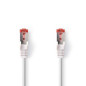NEDIS Câble Cat 6 | Connecteur RJ45 (8P8C) | Fiche RJ45 (8P8C) | SF/UTP | 7,50 m | Rond | PVC LSZH | Blanc | Sac en plastique NEDIS Câble Cat 6 | Connecteur RJ45 (8P8C) | Fiche RJ45 (8P8C) | SF/UTP | 7,50 m | Rond | PVC LSZH | Blanc | Sac en plastique
