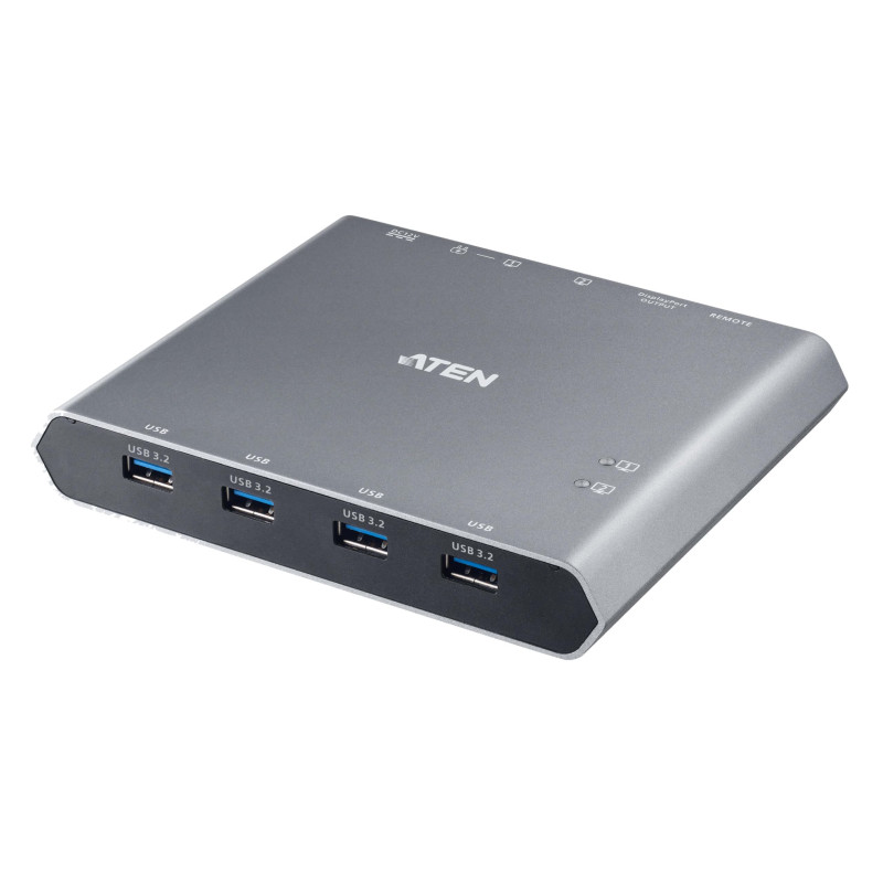 ATEN US3311 Station d'accueil KVM 2 Ports USB-C 4K DisplayPort ATEN US3311 Station d'accueil KVM 2 Ports USB-C 4K DisplayPort
