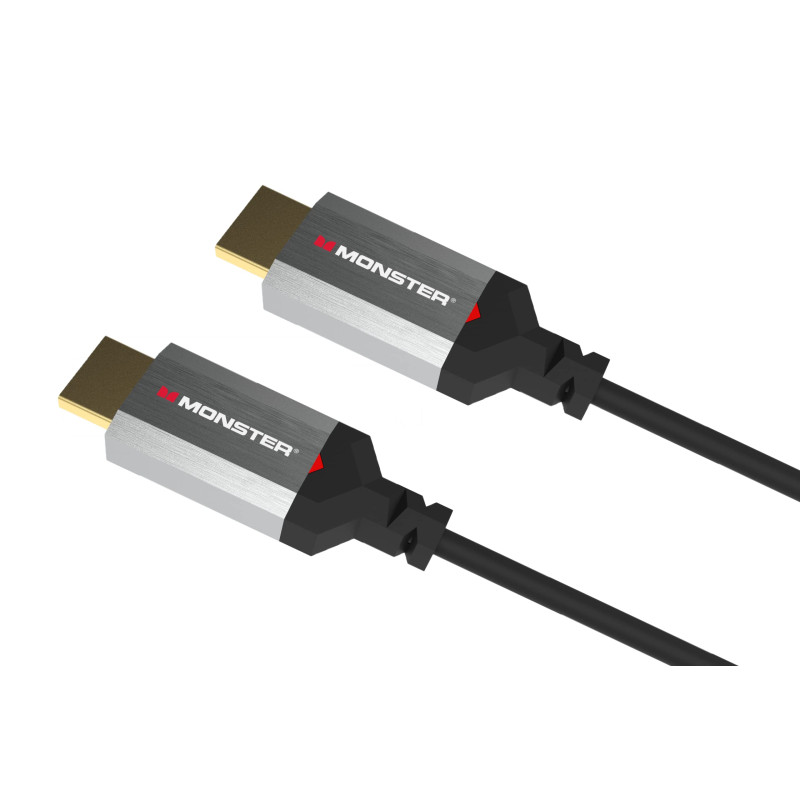 MONSTER - Câble HDMI - Résolution 4K - Vidéo HDR - Audio Return Channel - 22,5 GBPS - Vitesse Éclair - Triple Blindage - Homolog MONSTER - Câble HDMI - Résolution 4K - Vidéo HDR - Audio Return Channel - 22,5 GBPS - Vitesse Éclair - Triple Blindage - Homolog