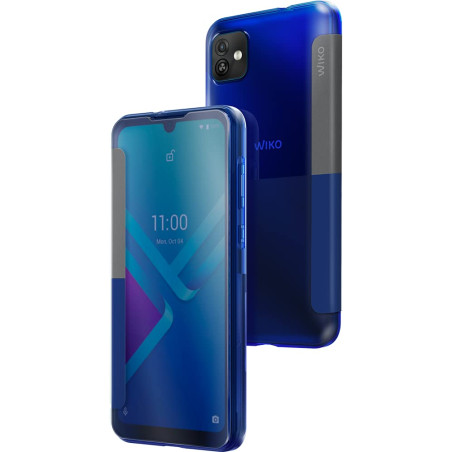 Wiko Etui Folio Bleu Nuit Y82