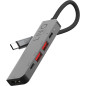 Linq 5-en-1 Hub USB-C Pro – Multiport 10 Gbps avec HDMI 4K @60 Hz, Power Delivery 100 W & Ports USB-A/USB-C – Station d’Extensio Linq 5-en-1 Hub USB-C Pro – Multiport 10 Gbps avec HDMI 4K @60 Hz, Power Delivery 100 W & Ports USB-A/USB-C – Station d’Extensio