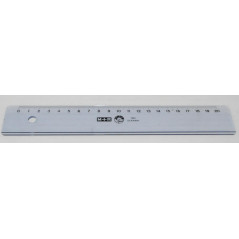 Règle de bureau et techniciens 20 cm.