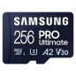 Samsung Carte Mémoire MicroSDXC, PRO Ultimate MB-MY256SA/WW, 256 Go, vitesse de lecture jusqu'à 200 Mo/s, fournie avec adaptateu Samsung Carte Mémoire MicroSDXC, PRO Ultimate MB-MY256SA/WW, 256 Go, vitesse de lecture jusqu'à 200 Mo/s, fournie avec adaptateu
