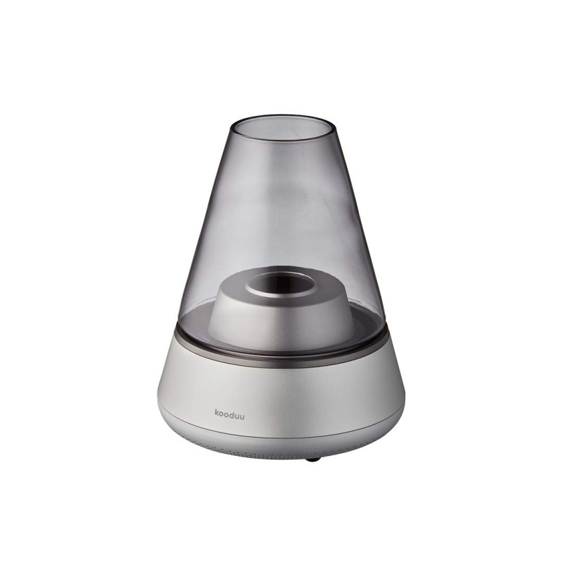 Haut-Parleur sans Fil de Haute qualité et feu atmosphérique : Nordic Light Pro Argent Haut-Parleur sans Fil de Haute qualité et feu atmosphérique : Nordic Light Pro Argent
