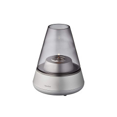 Haut-Parleur sans Fil de Haute qualité et feu atmosphérique : Nordic Light Pro Argent