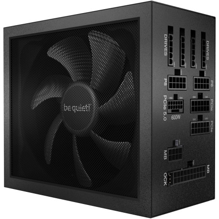 be quiet! Dark Power 13 750W, ATX 3.0, 80 Plus Titanium, Modular Power, PCIe 5.0 and PCIe 4.0 Graphics Cards, 12VHPWR Cable Incl