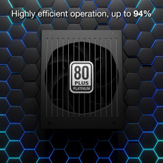 be quiet! Straight Power 12 1200 W Bloc d’Alimentation, Certification 80 Plus Platinum, ATX 3.0 entièrement Compatible avec Les