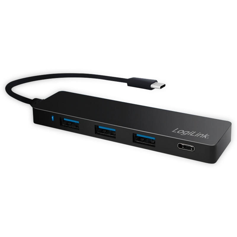 LogiLink UA0311 USB 3.0 (3.1 Gen 1) Type-C 5000Mbit/s Noir hub & concentrateur - Hubs & concentrateurs (USB 3.0 (3.1 Gen 1) Type LogiLink UA0311 USB 3.0 (3.1 Gen 1) Type-C 5000Mbit/s Noir hub & concentrateur - Hubs & concentrateurs (USB 3.0 (3.1 Gen 1) Type