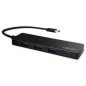 LogiLink UA0311 USB 3.0 (3.1 Gen 1) Type-C 5000Mbit/s Noir hub & concentrateur - Hubs & concentrateurs (USB 3.0 (3.1 Gen 1) Type LogiLink UA0311 USB 3.0 (3.1 Gen 1) Type-C 5000Mbit/s Noir hub & concentrateur - Hubs & concentrateurs (USB 3.0 (3.1 Gen 1) Type