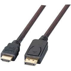 EFB DisplayPort vers HDMI A Noir 1,0 m
