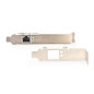 DIGITUS Carte PCI Express Gigabit Ethernet 32 bits, support à profil bas,Realtek RTL8111H