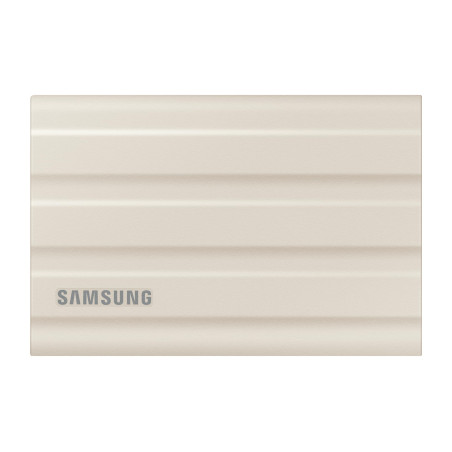 Samsung SSD Externe T7 Shield, 1 To, Beige, MU-PE1T0K/EU, vitesse de lecture/écriture jusqu'à 1050Mo/s, USB 3.2 Gen 2