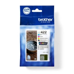 Brother LC422VAL - Pack de Cartouches d'Encre Originales (4 Couleurs)