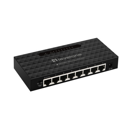 LevelOne GEU-0821 switch Gestionado Gigabit Ethernet (10/100/1000)