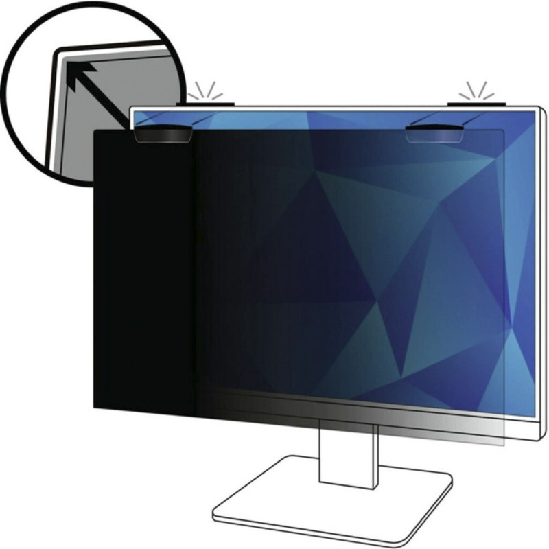 3M PF250W1EM Filtre de confid. Comply Magnetic Monit. 25 16:10 3M PF250W1EM Filtre de confid. Comply Magnetic Monit. 25 16:10
