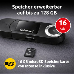 Intenso Lecteur MP3 Music Walker 16 Go Noir