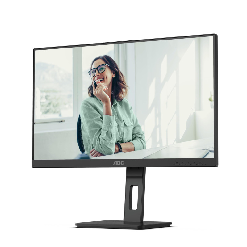 AOC 24P3CV - Moniteur Full HD 24 ", réglable en Hauteur, Haut-Parleur (1920 x 1080, 75 Hz, HDMI, DisplayPort (entrée/Sortie), US AOC 24P3CV - Moniteur Full HD 24 ", réglable en Hauteur, Haut-Parleur (1920 x 1080, 75 Hz, HDMI, DisplayPort (entrée/Sortie), US