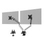 Durable Bras support écran double SELECT PLUS - pour écran jusqu'à 32 et 8kg - réglable en hauteur - inclinable - rotation à 90° Durable Bras support écran double SELECT PLUS - pour écran jusqu'à 32 et 8kg - réglable en hauteur - inclinable - rotation à 90°