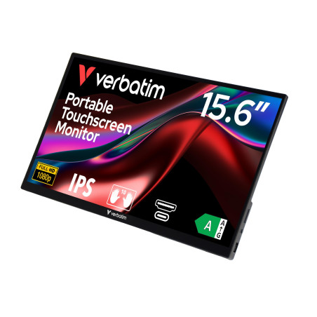 Verbatim Dis 15 PMT-15 Portable Touch Monitor FHD