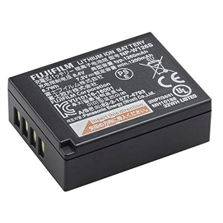 Fujifilm NP-W126s Pack de Batterie pour Hybride série X Noir