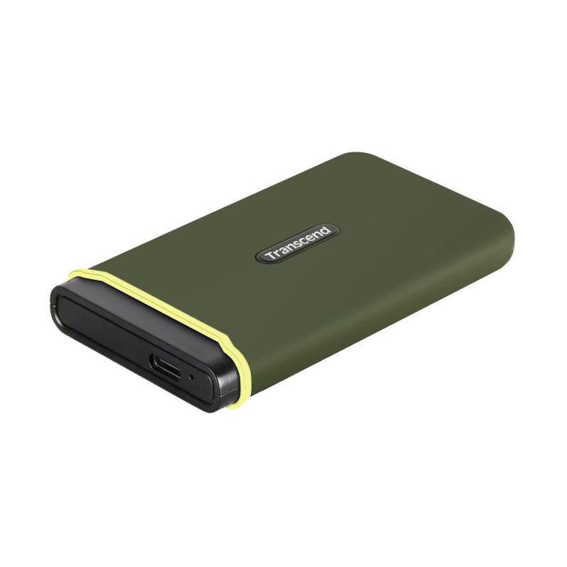 Transcend ESD380C SSD Portable 500GB - USB 3.2 Gen 2x2 (20Gbps) Type-C SSD Externe, Boîtier résistant aux Chocs en Aluminium, po Transcend ESD380C SSD Portable 500GB - USB 3.2 Gen 2x2 (20Gbps) Type-C SSD Externe, Boîtier résistant aux Chocs en Aluminium, po