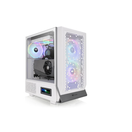 THERMALTAKE Ceres 300 TG ARGB | Boîtier Gaming | Snow