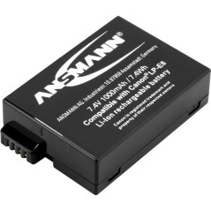 ANSMANN Batterie pour Appareil Photo Canon (1 PCE) – Batterie Li-ION Rechargeable A-Can LP E8 – Batterie de Rechange 7,4V 1000 m
