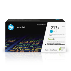 HP 213X Toner Laserjet Authentique Grande capacité Cyan