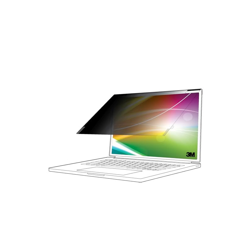 3M Bright Screen BP140W9E Filtre de confidentialité pour Ordinateur Portable 14" 16:9