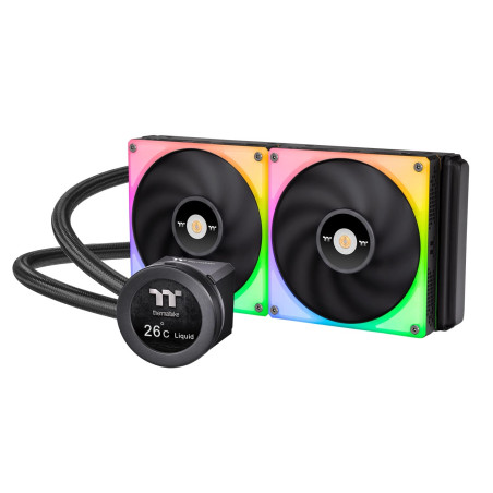 Thermaltake TT Toughliquid Ultra 280 RGB Boitier PC Refroidisseur de Liquide Tout-en-Un Noir