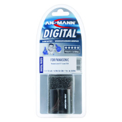 ANSMANN Batterie de Rechange A-Pan CGA-S 006 pour Appareil Photo Panasonic (1 PCE) – Batterie Appareil Photo Lumix – Batterie Li