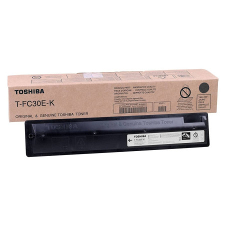 Toshiba Toner T-FC30EK TFC30EK Noir Noir (6AJ00000093)