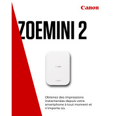 Canon Zoemini 2 Imprimante Photo Portable - Mini Imprimante Portable - Mini Imprimante Photo - Compacte et sans Fil - Bluetooth