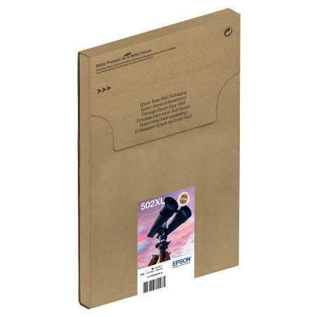 Epson 502XL Série Jumelles Cartouches d'imprimante à Jet d'encre, Taille XL, Impression fiable pour la Maison/Le Bureau, Emballa