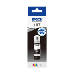 Epson 107 Black Ink Cartridge EcoTank 70ml for ET-18100 - C13T09B140