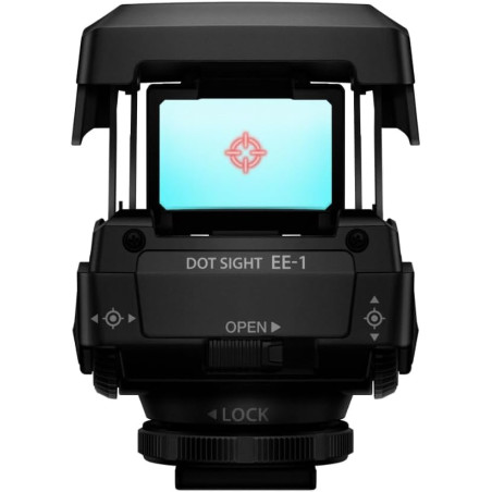 Om System Viseur Point Rouge EE-1 – Accessoire de Précision pour Téléphotographie, Observation d’Oiseaux, Photo Animalière, Spor