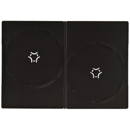 Hama Boîtier "Slim" (pour DVD, convient également aux CD et disques Blu-ray, ultra mince, avec une feuille pour la couverture, l