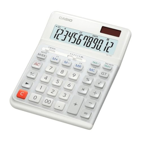 CASIO - Calculatrice de Bureau DE-12E-WE