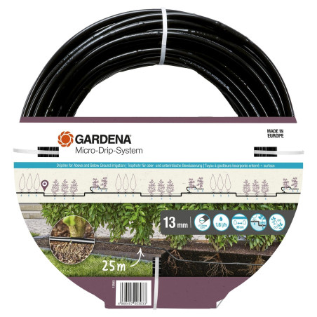 Gardena Drip Irrigation Line for Bushes Or Hedges (25 m)