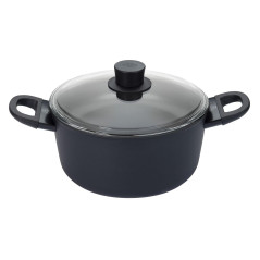 BALLARINI 75002-921-0 saucepan Round Black