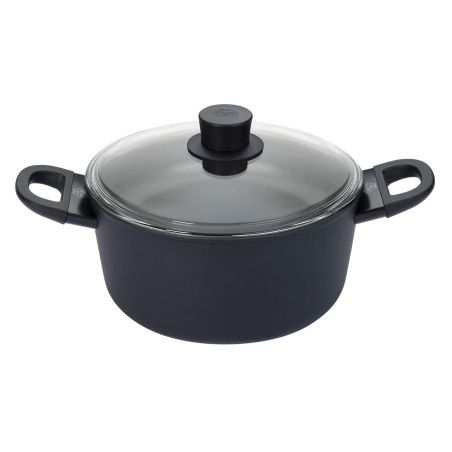 BALLARINI 75002-921-0 saucepan Round Black