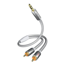 In - Akustik Premium câble audio 3,5 mm jack - Cinch 5,0 m