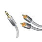 In - Akustik Premium câble audio 3,5 mm jack - Cinch 5,0 m In - Akustik Premium câble audio 3,5 mm jack - Cinch 5,0 m