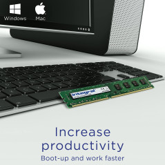 Integral 8GB DDR3 RAM 1600MHz DIMM Module de mémoire PC de bureau