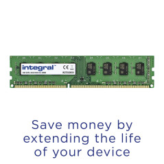 Integral 8GB DDR3 RAM 1600MHz DIMM Module de mémoire PC de bureau