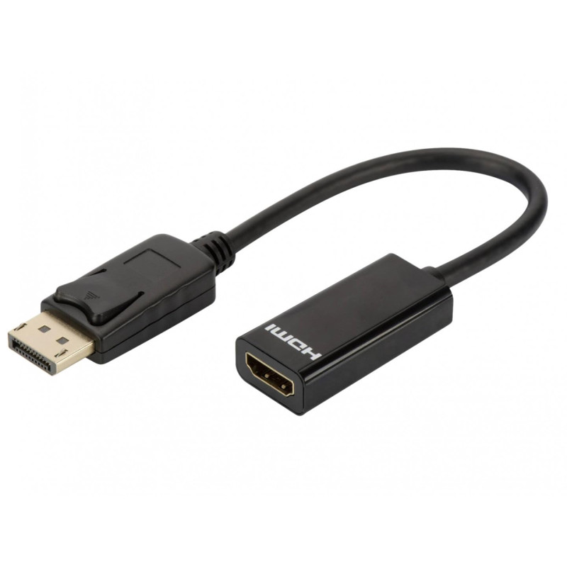 Adapter DISPLAYPORT Male to HDMI Female - Length 23CM - HDM