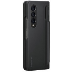 Samsung Galaxy Z Fold 4 - Standing Cover with Pen Cover Case - Cream