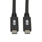 Tripp Lite Câble USB C USB 3.1 Gen 2, indice 5 A 10 Gbit/s M/USB Type C 50,8 cm (U420-20N-G2-5A) Tripp Lite Câble USB C USB 3.1 Gen 2, indice 5 A 10 Gbit/s M/USB Type C 50,8 cm (U420-20N-G2-5A)