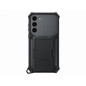 Sam Silicone Grip Case f. Galaxy S23+ BK Black