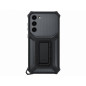 Sam Silicone Grip Case f. Galaxy S23+ BK Black